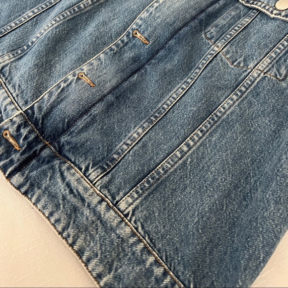 NWOT cropped Zadig & Voltaire denim jacket lightning patch - Picture 6 of 6